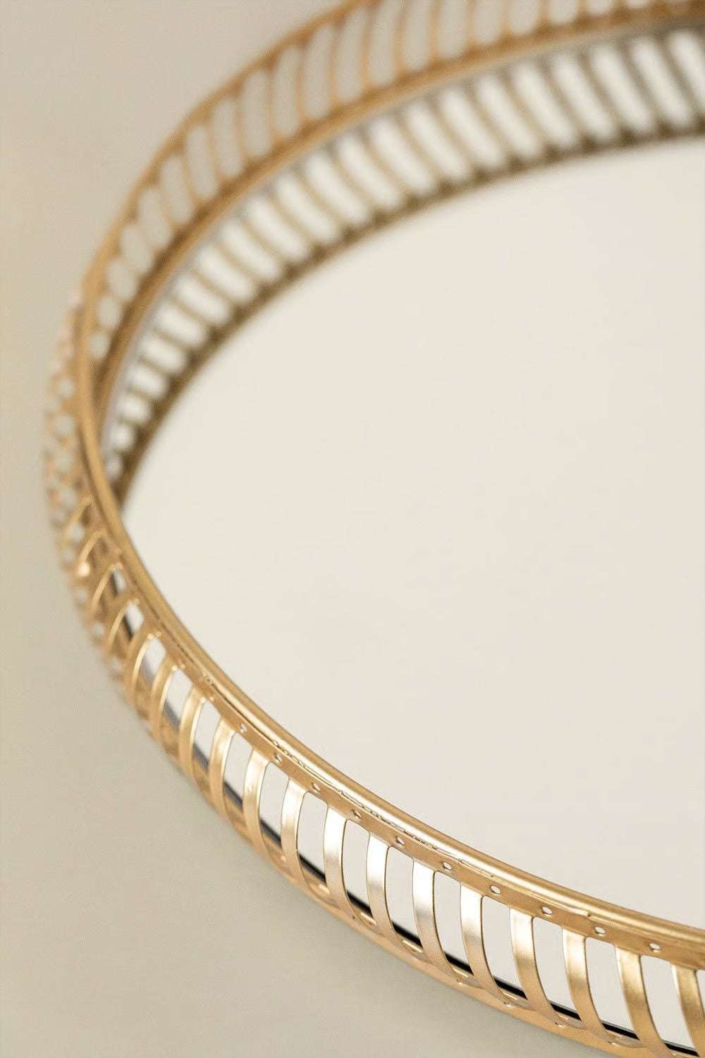 Bandeja Decorativa de Cristal Daffne