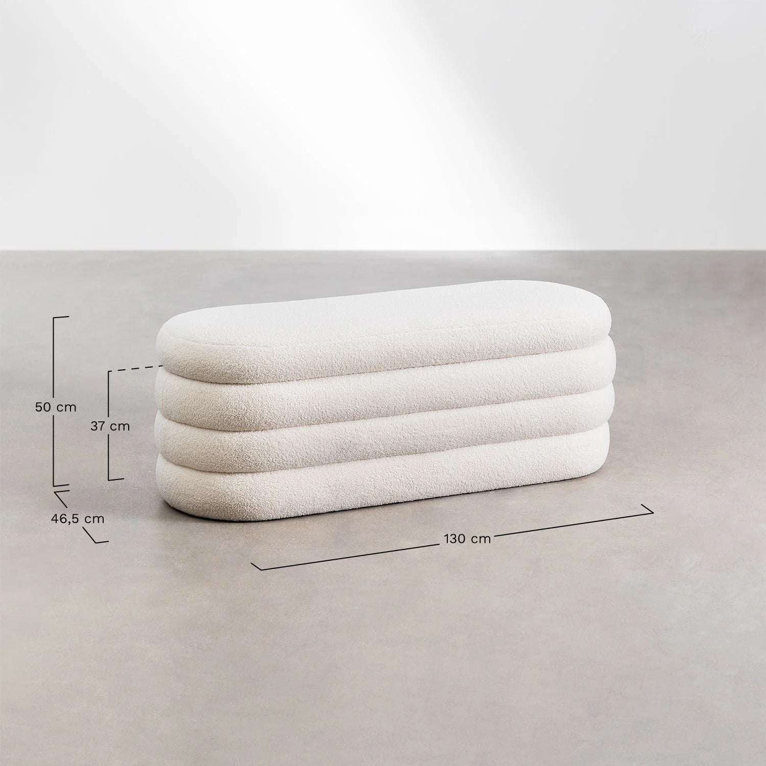 Banco con Almacenaje en Borreguito Jutson