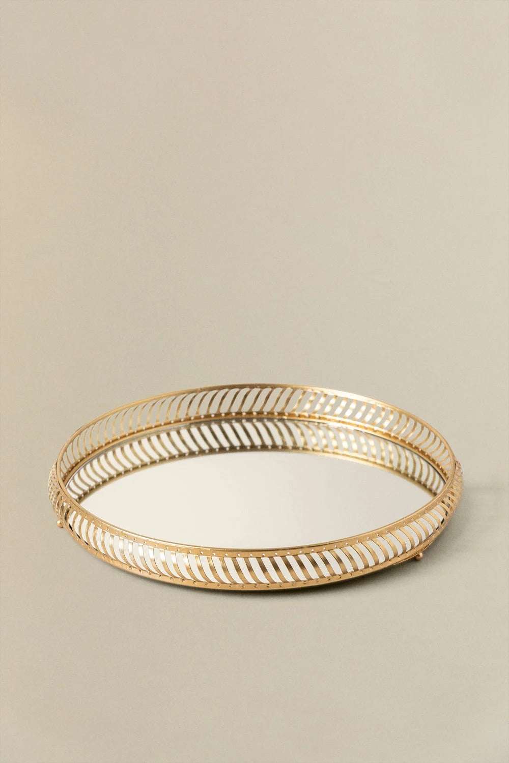 Bandeja Decorativa de Cristal Daffne