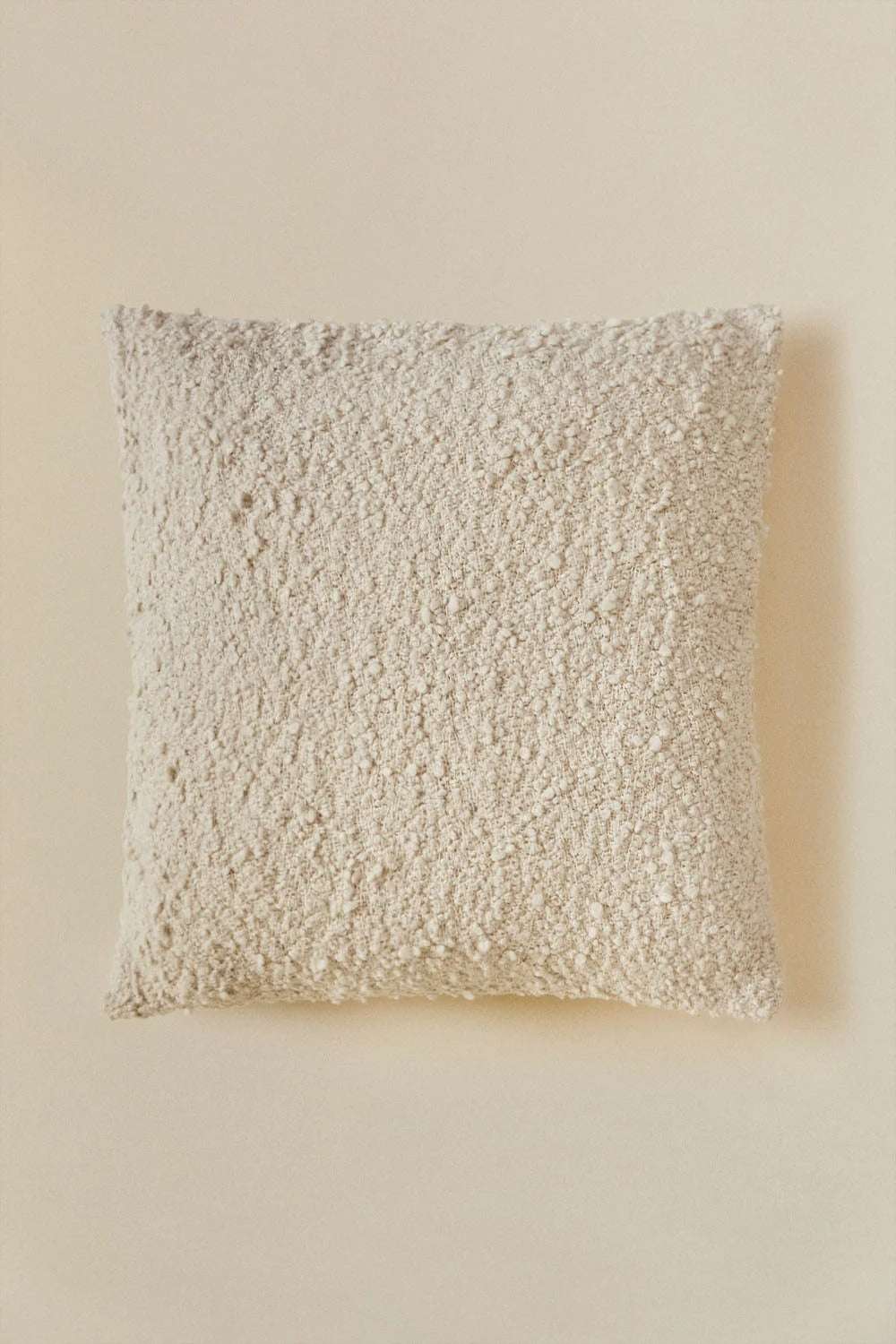 Cojín decorativo Zanero en bouclé (45x45 cm)
