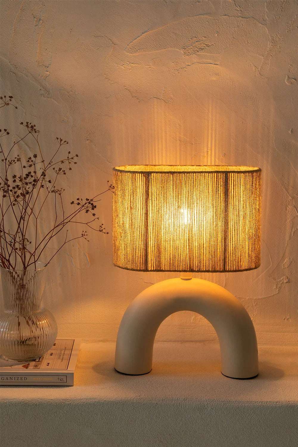 Lámpara de Mesa en Cerámica Finley