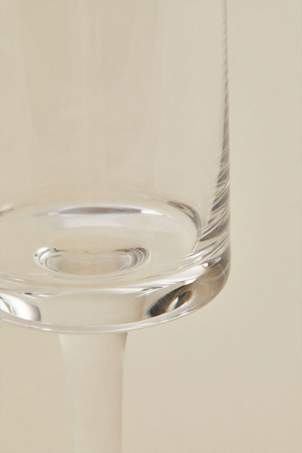 Pack de 4 Copas de Champagne en Vidrio 20 cl Lioare