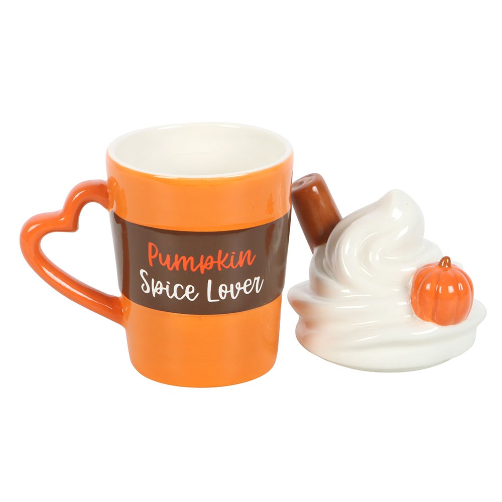 Taza con Tapa Pumpkin Spice Latte – Autumn Days Collection
