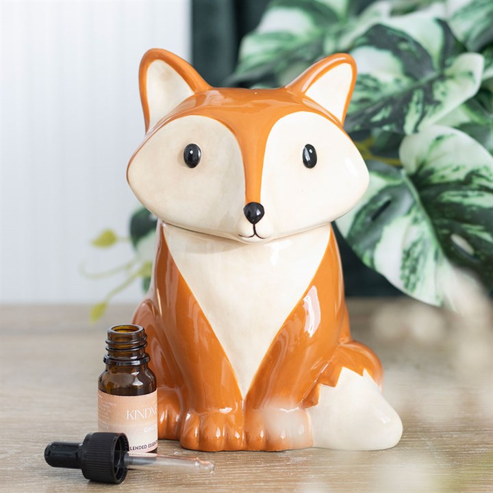 Quemador de aceite y calentador de cera de zorro – Colección Fawn and Friends
