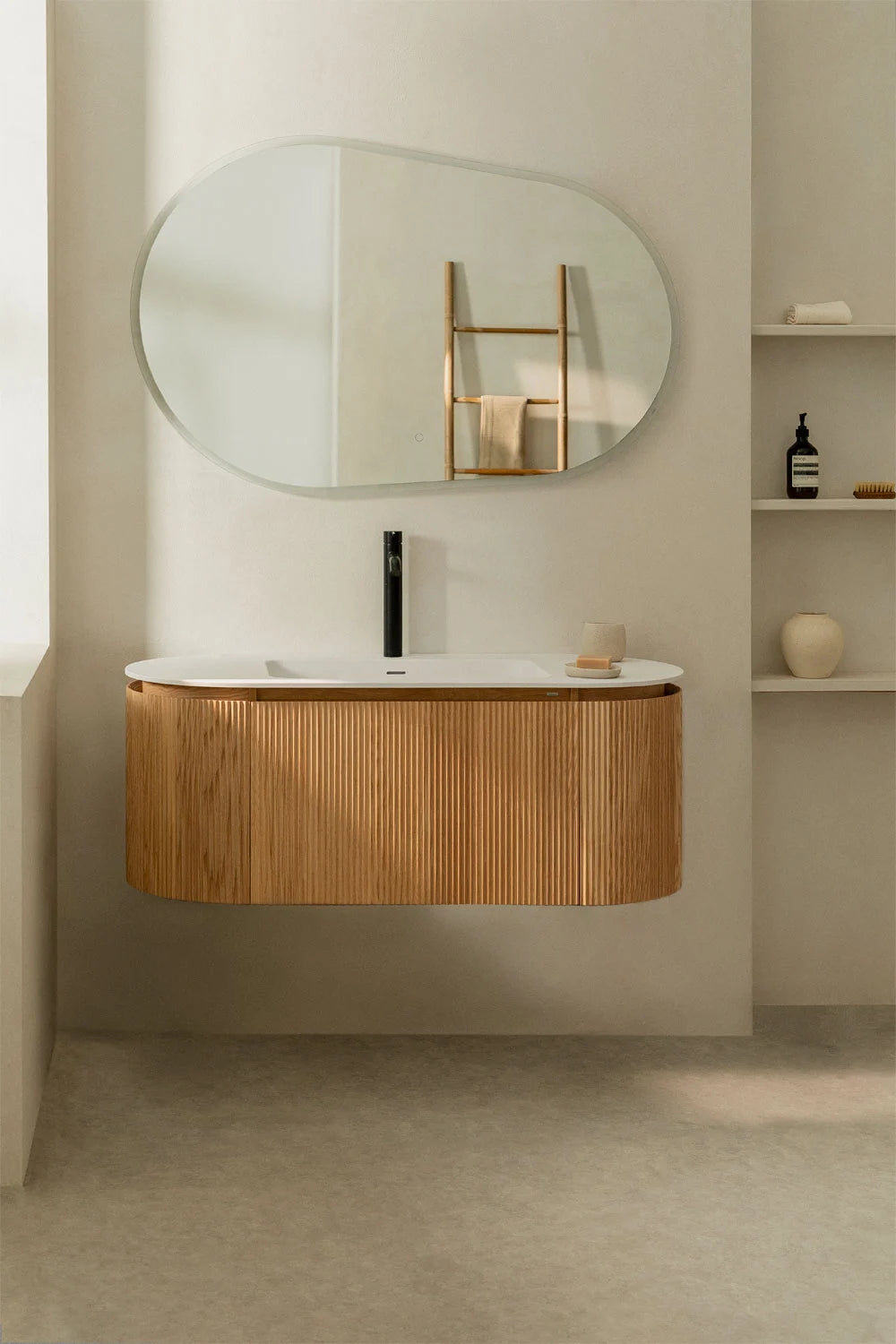 Conjunto de Muebles de Baño con Lavabo Integrado – Carsone