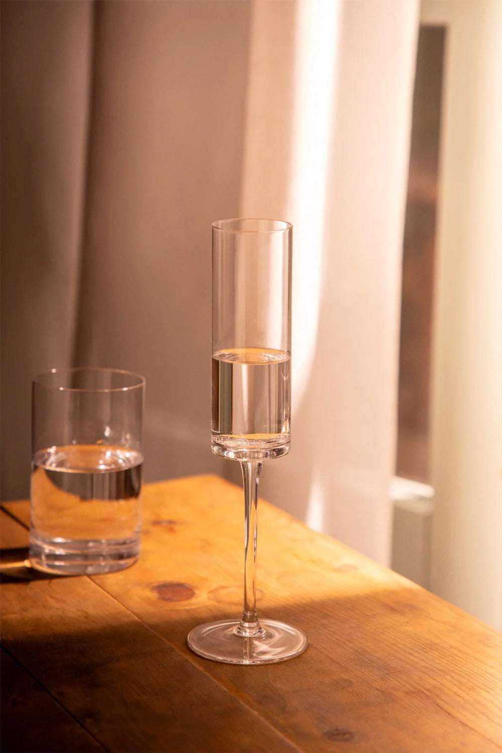 Pack de 4 Copas de Champagne en Vidrio 20 cl Lioare