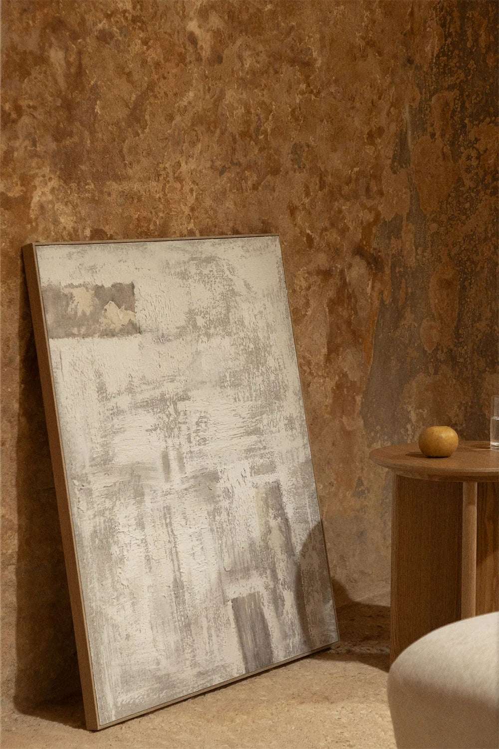 Cuadro Decorativo Pintado a Mano con Relieve Silvaret (80x100 cm)
