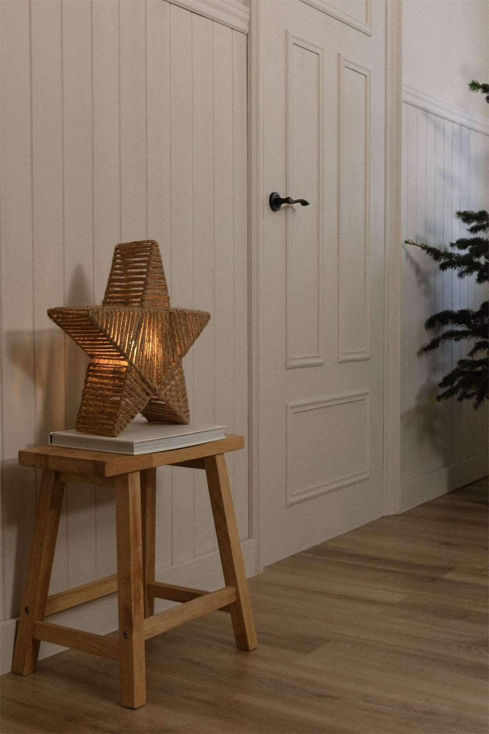 Estrella Decorativa con Luces LED Silviya – Iluminación Navideña