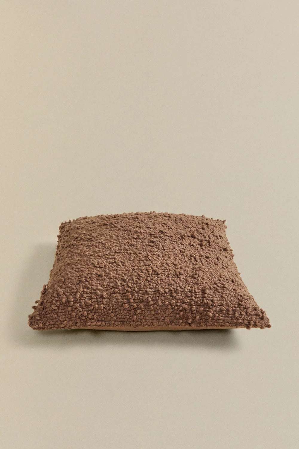 Cojín decorativo Zanero en bouclé (45x45 cm)