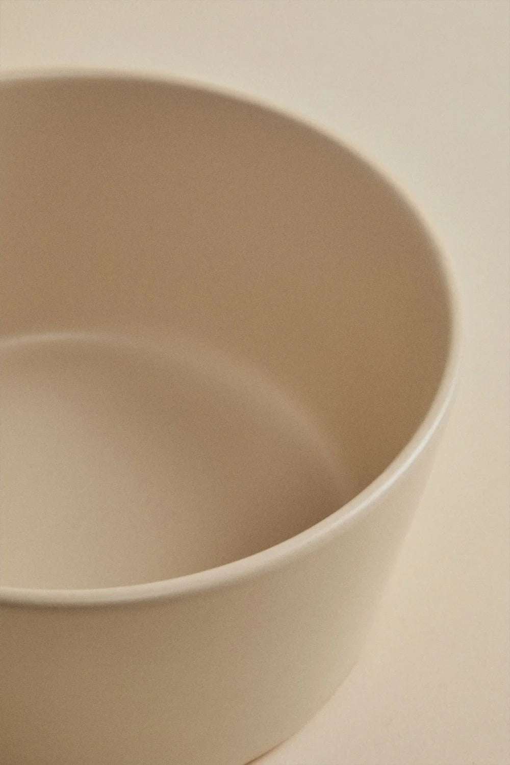 Vajilla de 12 piezas en gres Sillex – Beige Almendra