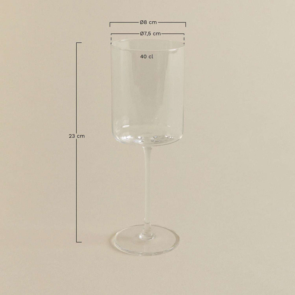 Pack de 4 Copas de Vino en Vidrio 40 cl Lioare