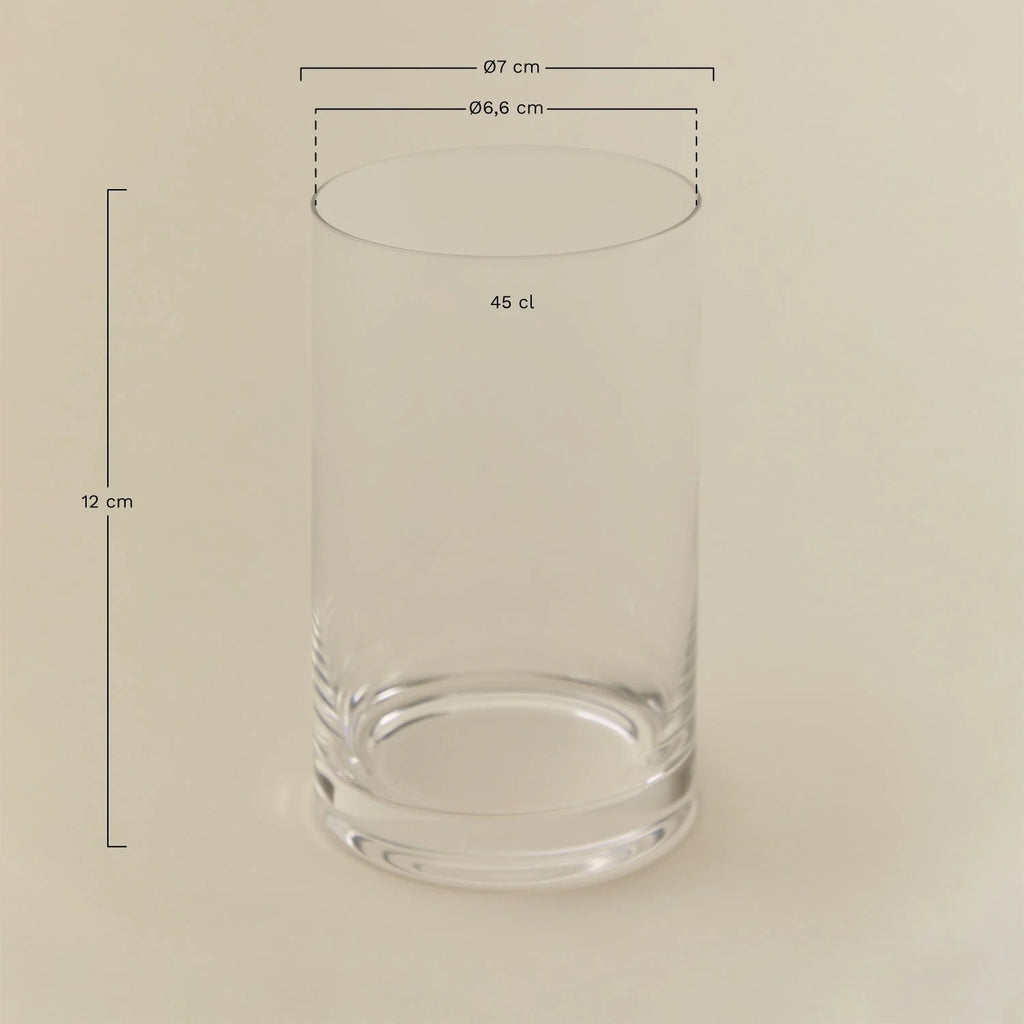 Pack de 4 Vasos de Vidrio 45 cl Lioare
