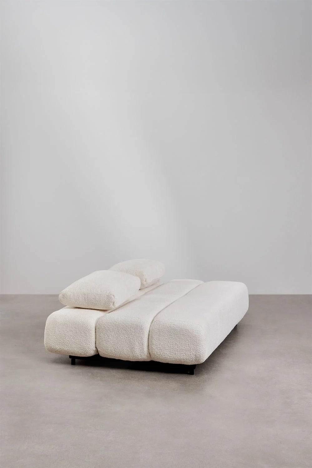 Sofá Cama de 3 Plazas en Tela Bouclé – Modelo Miami - Ami home decor
