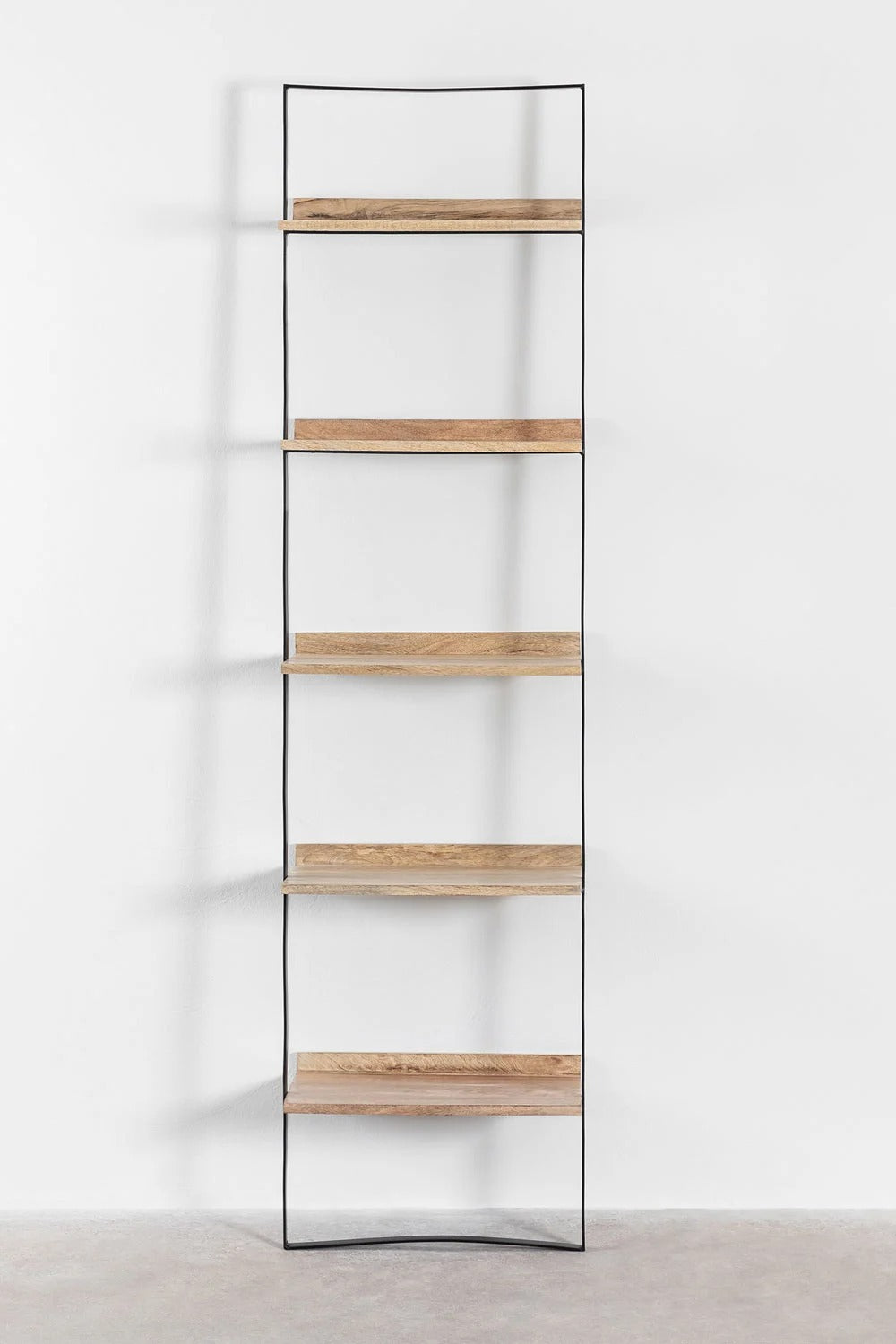 Estantería de pared Tyrp – Madera de Mango & Metal
