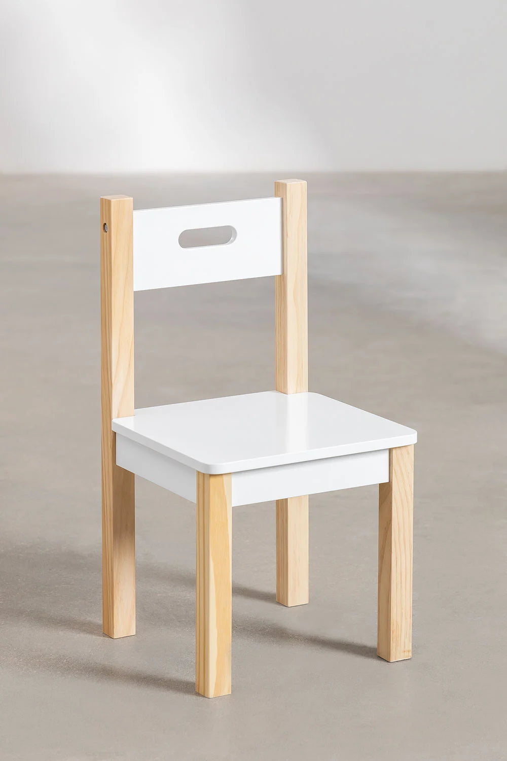 Set de Mesa Pizarra con Almacenaje y 2 Sillas de Madera – Belfy Kids