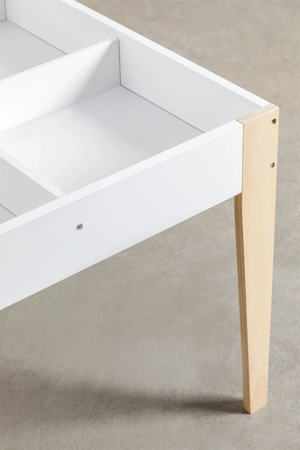 Set de Mesa Pizarra con Almacenaje y 2 Sillas de Madera – Belfy Kids